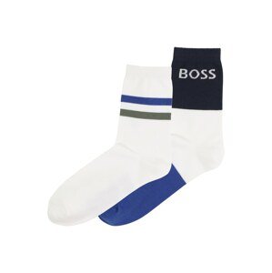 BOSS Kidswear Ponožky marine modrá / khaki / černá / bílá