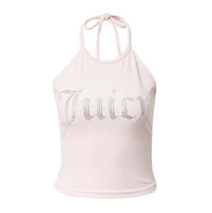 Juicy Couture White Label Top  růžová / stříbrná