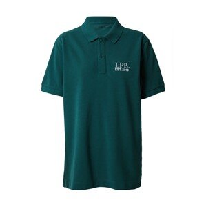 Les Petits Basics Tričko smaragdová / bílá