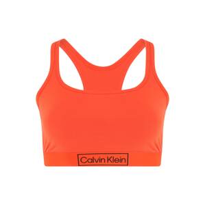 Calvin Klein Underwear Plus Podprsenka oranžově červená / černá
