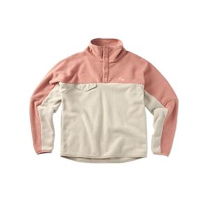pinqponq Sportovní svetr  růžová / bílá