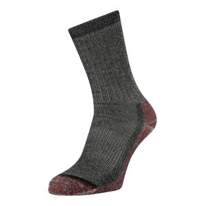Smartwool Sportovní ponožky  tmavě červená / černý melír