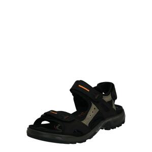 ECCO Trekingové sandály 'Offroad'  šedá / jasně oranžová / černá