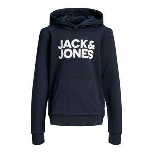 Jack & Jones Junior Svetr  námořnická modř / bílá