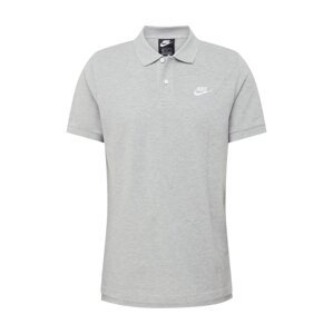 Nike Sportswear Tričko 'Matchup' šedý melír / bílá