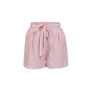 MYMO Kalhoty  pink / bílá