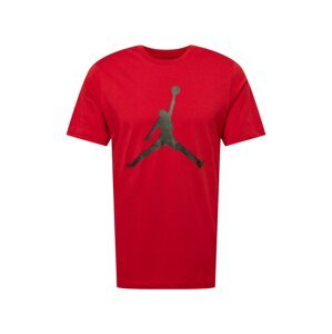 Jordan Tričko ohnivá červená / černá