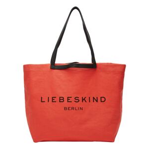 Liebeskind Berlin Nákupní taška  tmavě oranžová / černá