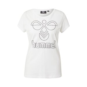 Hummel Funkční tričko 'Senga'  černá / bílá