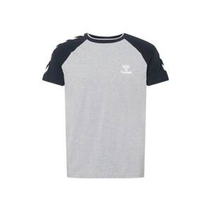 Hummel Funkční tričko 'Mark'  světle šedá / černá / bílá