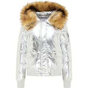 MYMO Zimní bunda  stříbrná