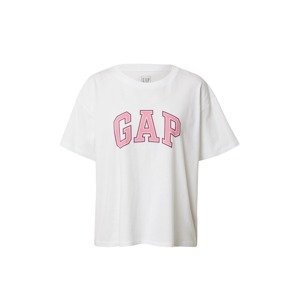 GAP Tričko pink / bílá