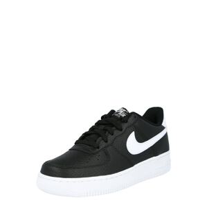Nike Sportswear Tenisky 'Air Force 1'  černá / bílá