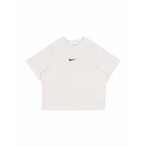Nike Sportswear Tričko černá / offwhite