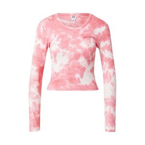 BDG Urban Outfitters Tričko  pink / bílá