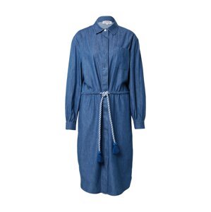 LOOKS by Wolfgang Joop Košilové šaty modrá džínovina