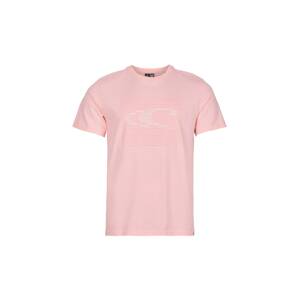 O'NEILL Tričko 'Abstract Wave'  růžová / světle růžová / bílá