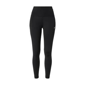 Reebok Sport Sportovní kalhoty 'Lux'  černá / bílá