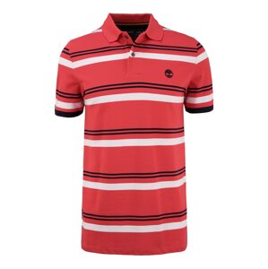 TIMBERLAND Tričko  červená / černá / bílá