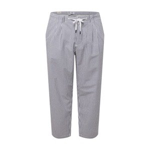 Only & Sons Big & Tall Kalhoty se sklady v pase 'LEO' námořnická modř / bílá