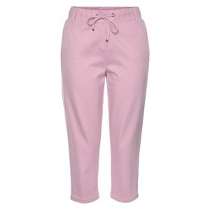 BENCH Kalhoty pink / bílá