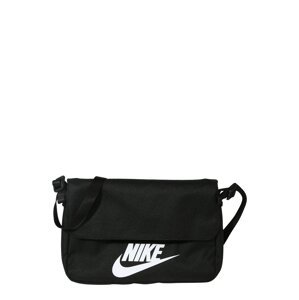 Nike Sportswear Taška přes rameno černá / bílá