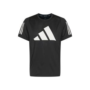 ADIDAS PERFORMANCE Funkční tričko 'FreeLift' černá / bílá