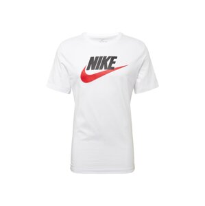 Nike Sportswear Tričko 'Futura' červená / černá / bílá