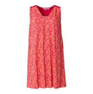 Indiska Letní šaty 'Donatella' písková / světle růžová / červená