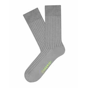 CHEERIO* Ponožky 'TOUGH GUY'  šedá / svítivě zelená