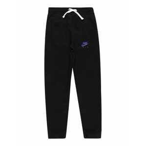 Nike Sportswear Kalhoty  modrá / černá