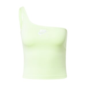 Nike Sportswear Top  limetková / bílá
