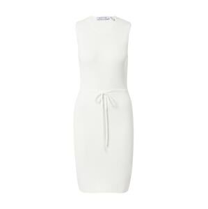 NU-IN Úpletové šaty  bílá