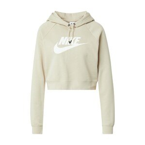 Nike Sportswear Mikina  cappuccino / bílá