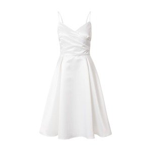 SWING Koktejlové šaty  bílá