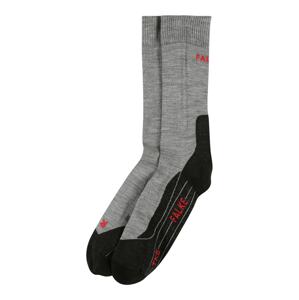 FALKE Sportovní ponožky  šedý melír / melounová / černý melír