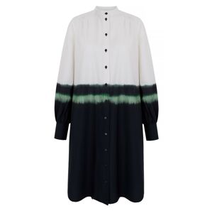 Aligne Košilové šaty 'Estee'  krémová / námořnická modř / zelená / černá