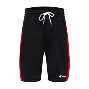 Champion Authentic Athletic Apparel Kalhoty  ohnivá červená / černá / bílá