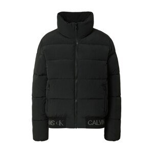 Calvin Klein Jeans Zimní bunda  černá
