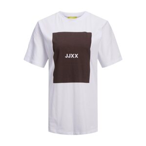 JJXX Tričko 'AMBER' černá / bílá