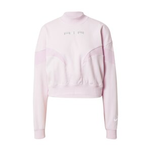 Nike Sportswear Mikina starorůžová / světle růžová / bílá
