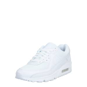 Nike Sportswear Tenisky 'Air Max 90' stříbrně šedá / bílá