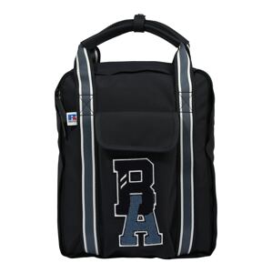BOSS Black Batoh 'Backpack squared x Russell Athletics'  námořnická modř / kouřově modrá