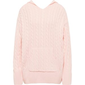 MYMO Maxi svetr  růžová