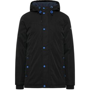 HOMEBASE Zimní bunda 'Hamburg-Edition'  azurová modrá / černá