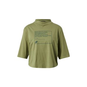 Sisley Tričko zelená / khaki