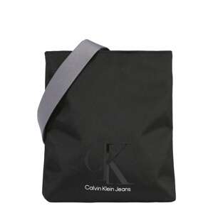 Calvin Klein Jeans Taška přes rameno  šedá / černá / bílá