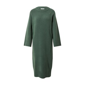 EDITED Úpletové šaty 'Simi'  trávově zelená