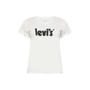 Levi's® Plus Tričko  černá / bílá
