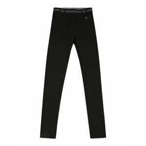 Calvin Klein Jeans Legíny  šedá / černá